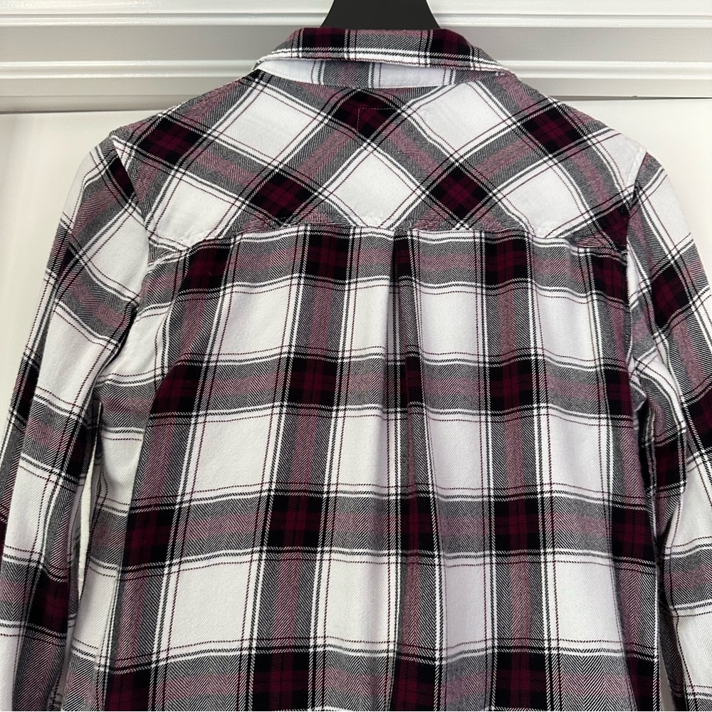 Rails Hunter Plaid Button-Up Shirt - Size S - Picture 3 of 10